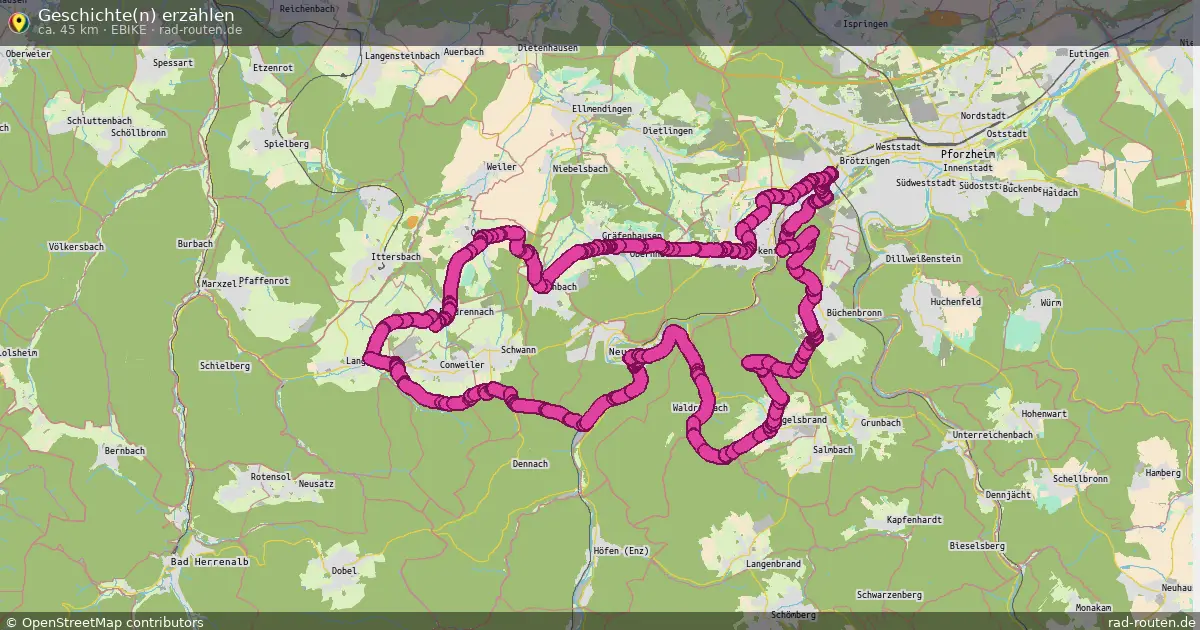 Geschichte(n) erzählen (Ebike) – Fernradroute auf Rad-Routen.de