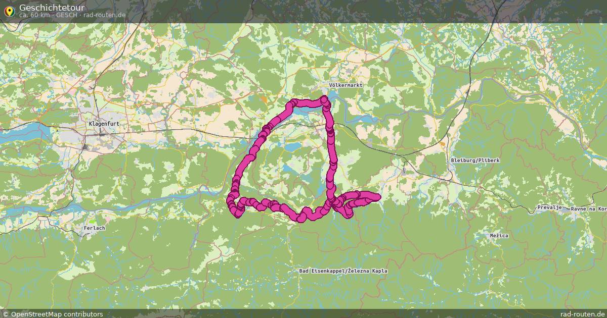 Geschichtetour (Gesch) – Fernradroute auf Rad-Routen.de