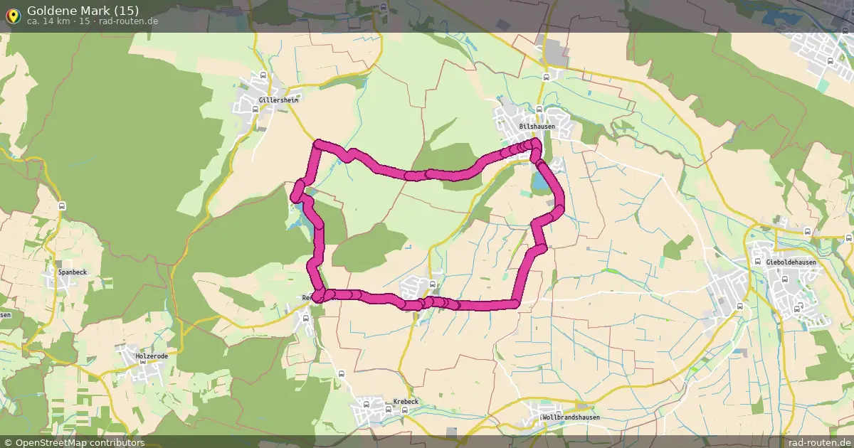 Goldene Mark (15) (15) – Fernradroute auf Rad-Routen.de