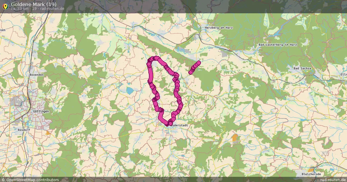 Goldene Mark (19) (19) – Fernradroute auf Rad-Routen.de