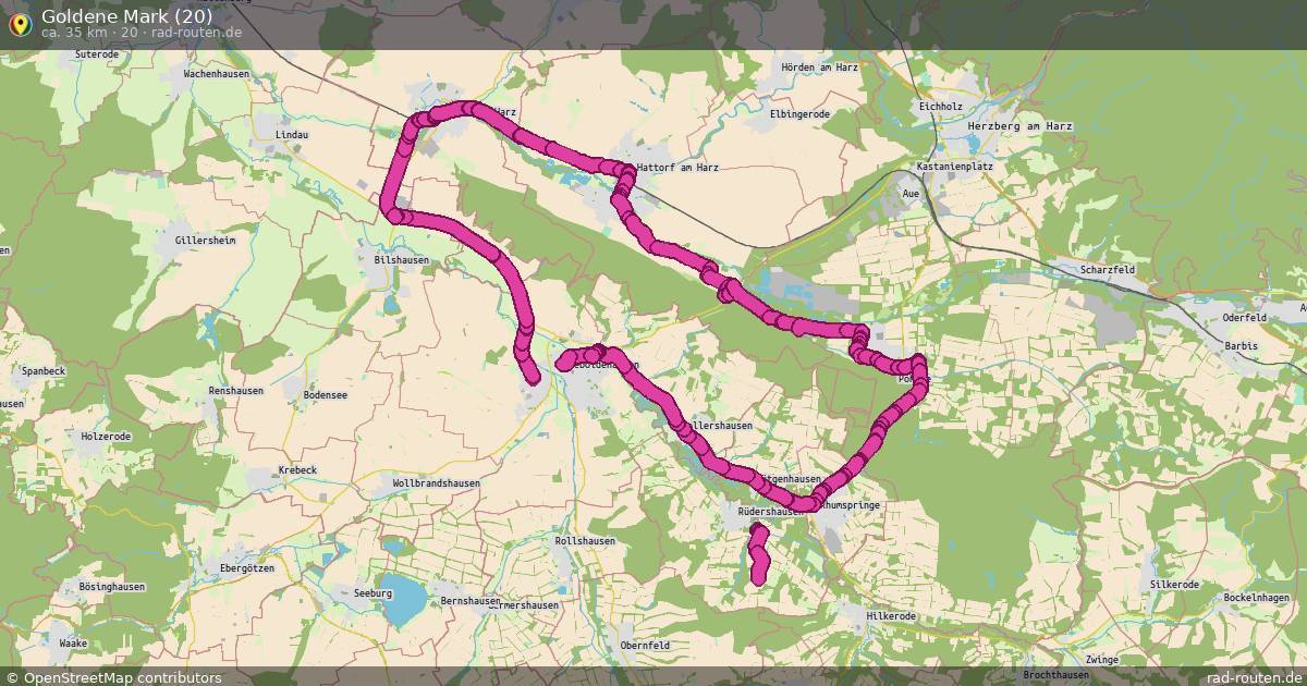 Goldene Mark (20) (20) – Fernradroute auf Rad-Routen.de