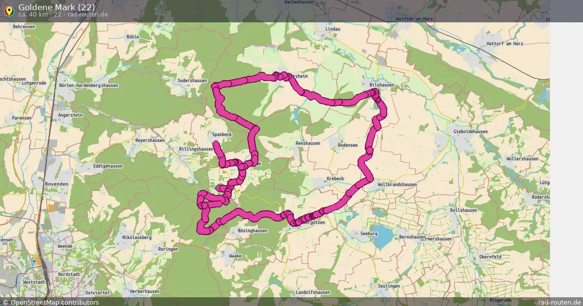 Goldene Mark (22) (22) – Fernradroute auf Rad-Routen.de