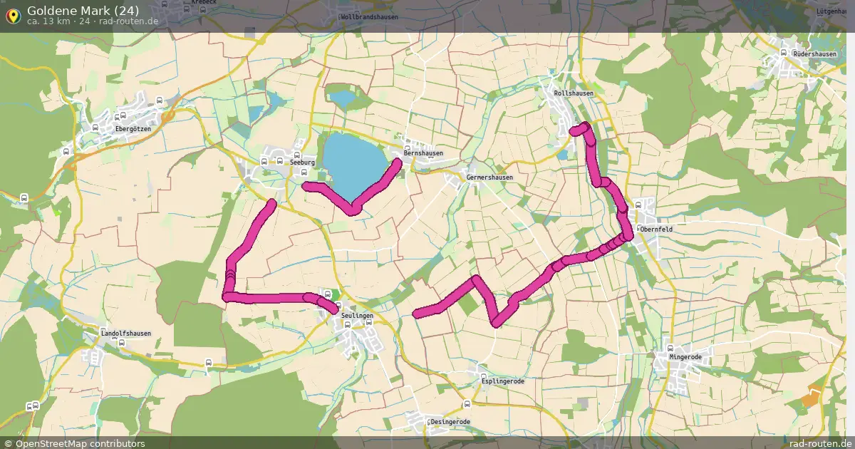 Goldene Mark (24) (24) – Fernradroute auf Rad-Routen.de