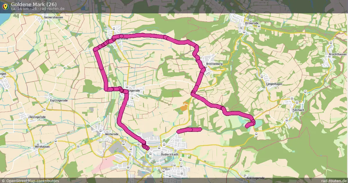 Goldene Mark (26) (26) – Fernradroute auf Rad-Routen.de