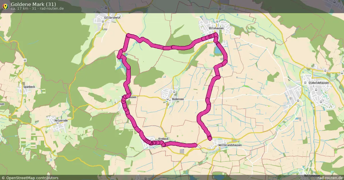 Goldene Mark (31) (31) – Fernradroute auf Rad-Routen.de