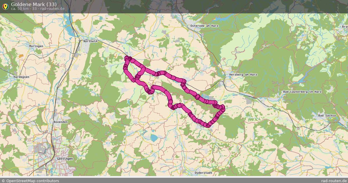Goldene Mark (33) (33) – Fernradroute auf Rad-Routen.de
