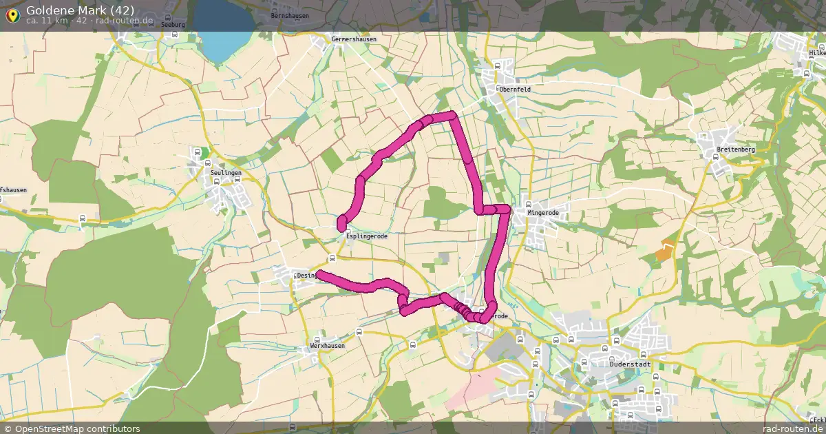 Goldene Mark (42) (42) – Fernradroute auf Rad-Routen.de