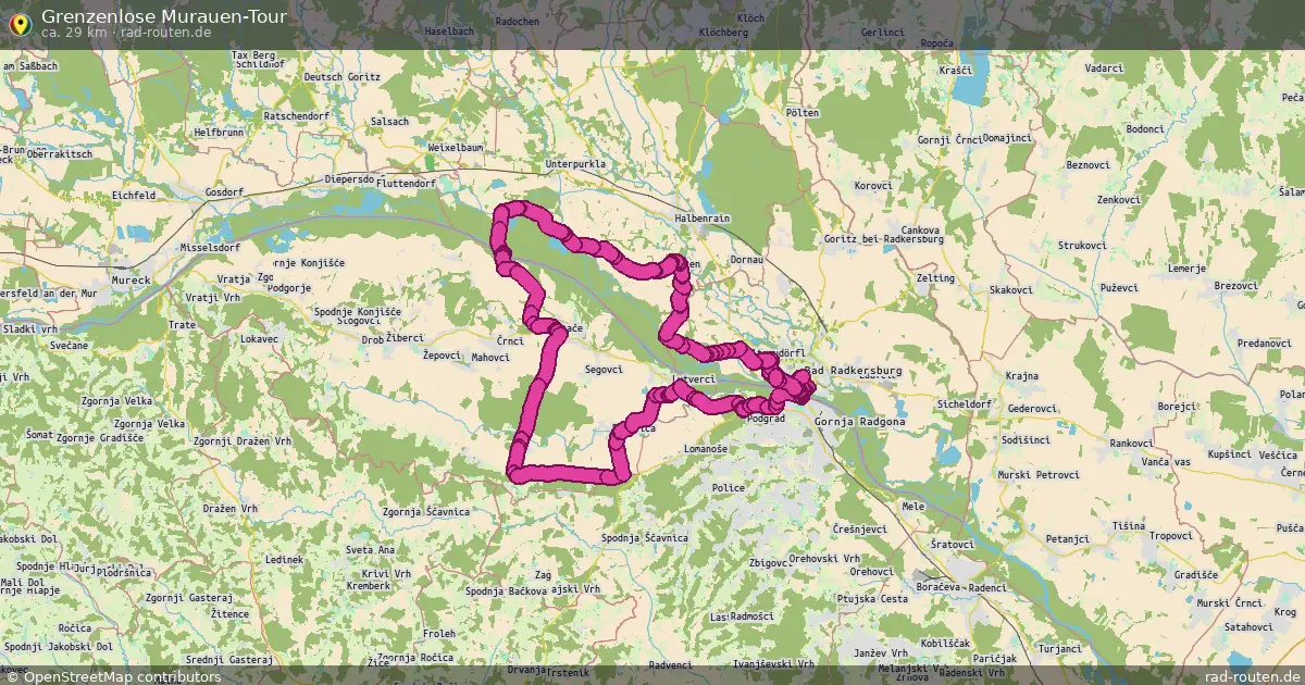 Grenzenlose Murauen-Tour