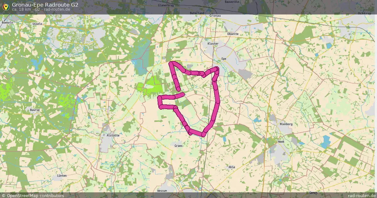 Gronau-Epe Radroute G2