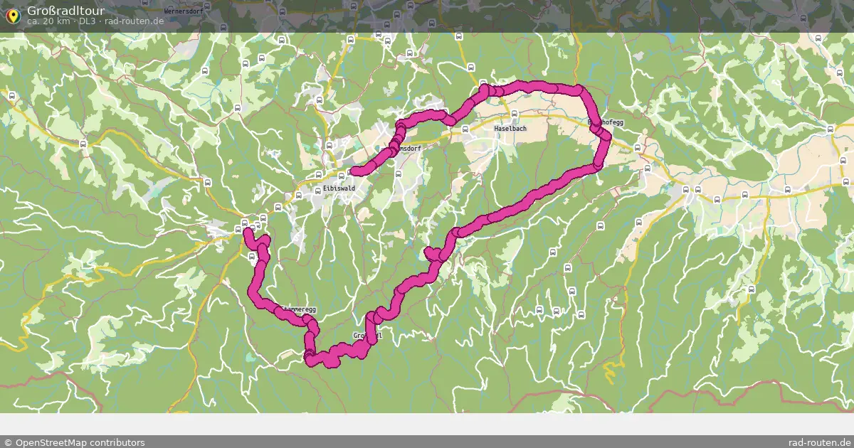 Großradltour (DL3) – Fernradroute auf Rad-Routen.de