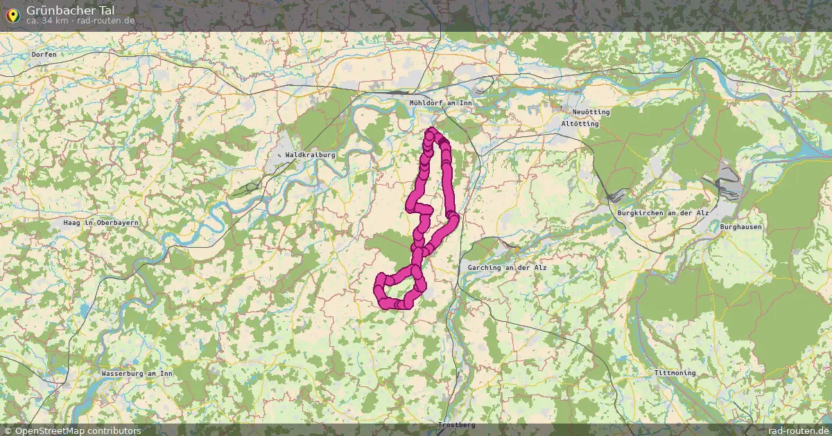 Grünbacher Tal – Fernradroute auf Rad-Routen.de