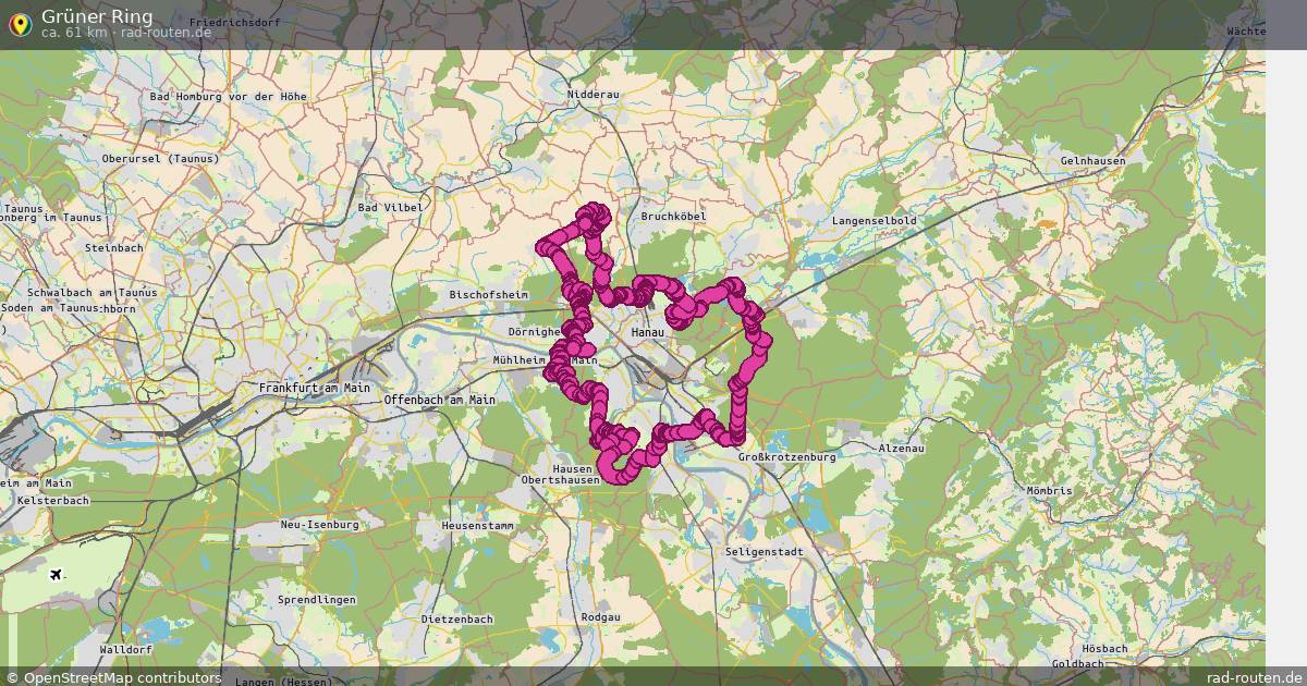 Grüner Ring – Fernradroute auf Rad-Routen.de