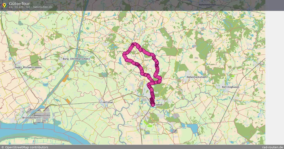 Güter-Tour (GT) – Fernradroute auf Rad-Routen.de