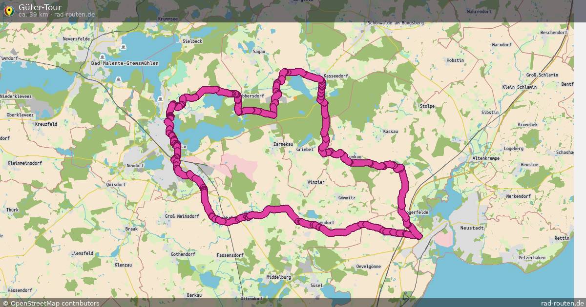 Güter-Tour – Fernradroute auf Rad-Routen.de