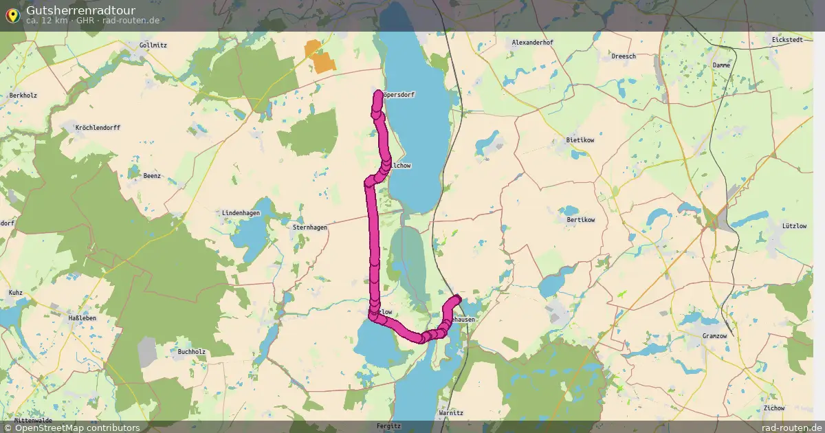 Gutsherrenradtour (GHR) – Fernradroute auf Rad-Routen.de