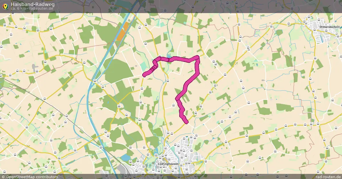 Halsband-Radweg