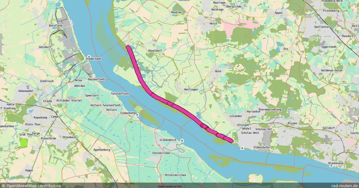 Has12-Wed4 – Fernradroute auf Rad-Routen.de