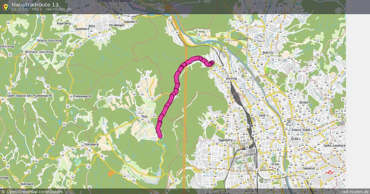 Hauptradroute 13 (HR13) – Fernradroute auf Rad-Routen.de