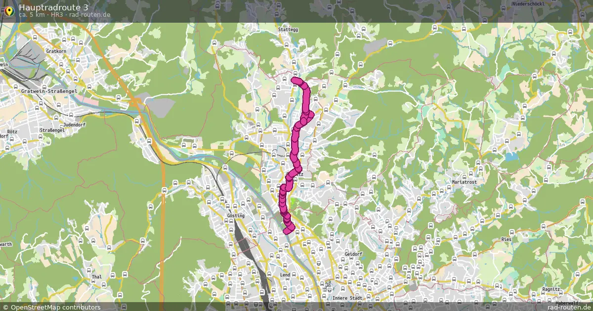 Hauptradroute 3 (HR3) – Fernradroute auf Rad-Routen.de
