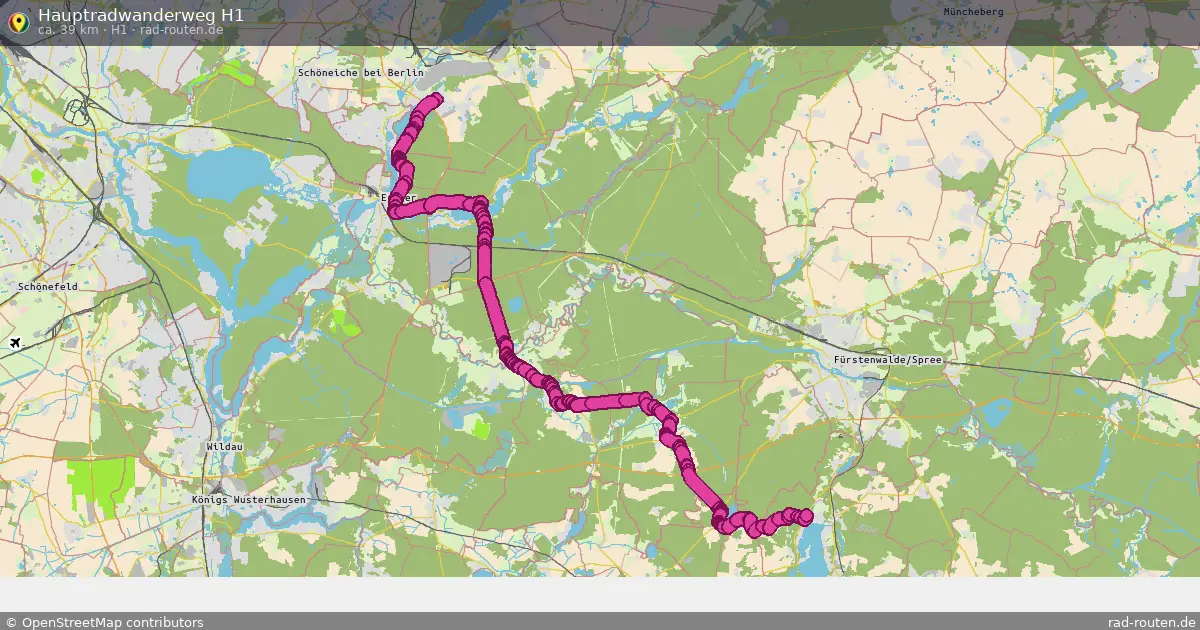 Hauptradwanderweg H1