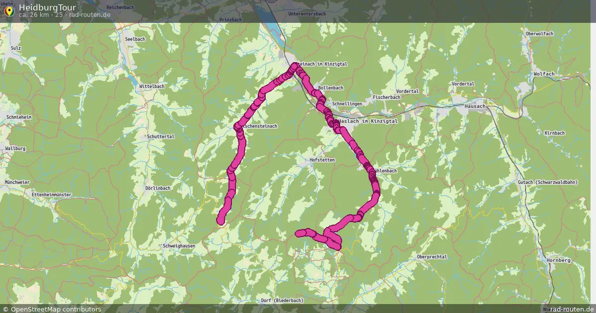 HeidburgTour (25) – Fernradroute auf Rad-Routen.de