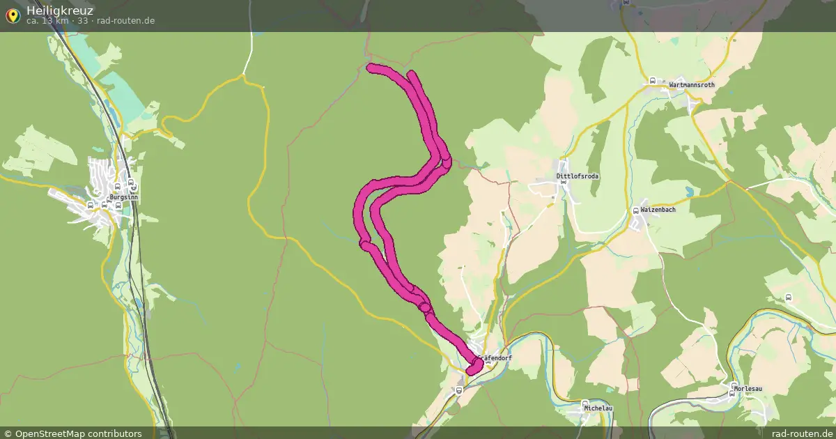 Heiligkreuz (33) – Fernradroute auf Rad-Routen.de