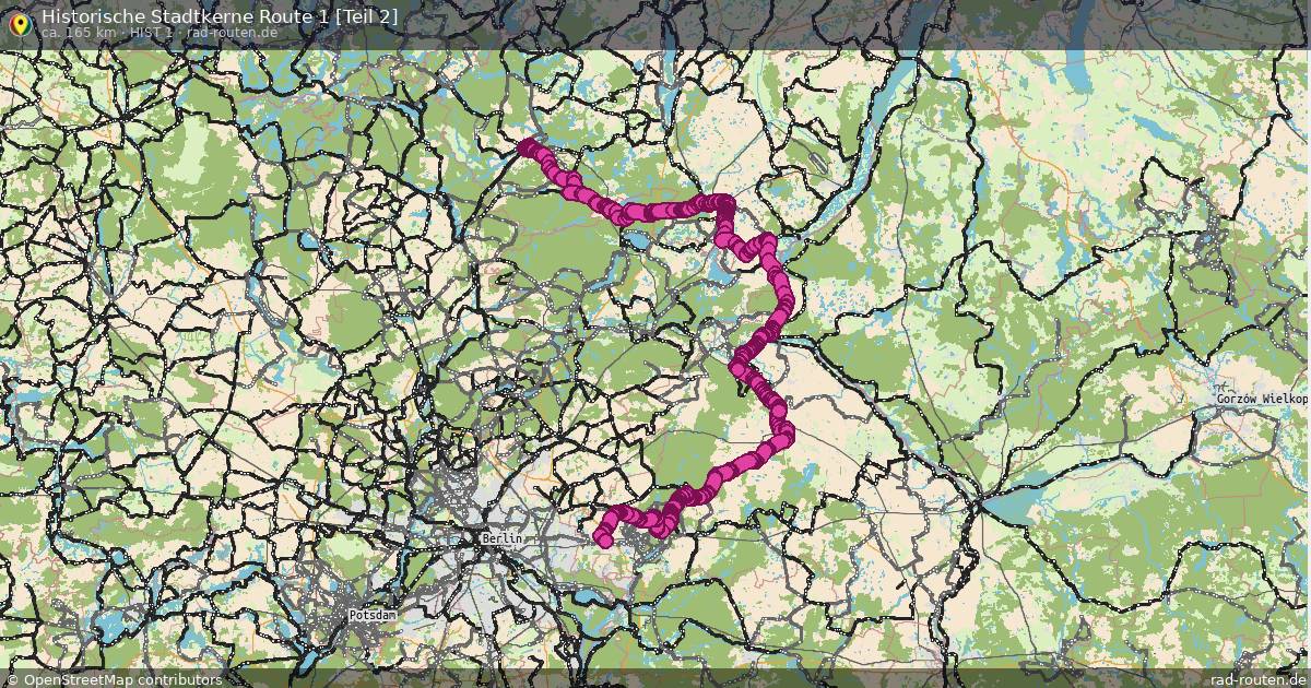 Historische Stadtkerne Route 1 [Teil 2]