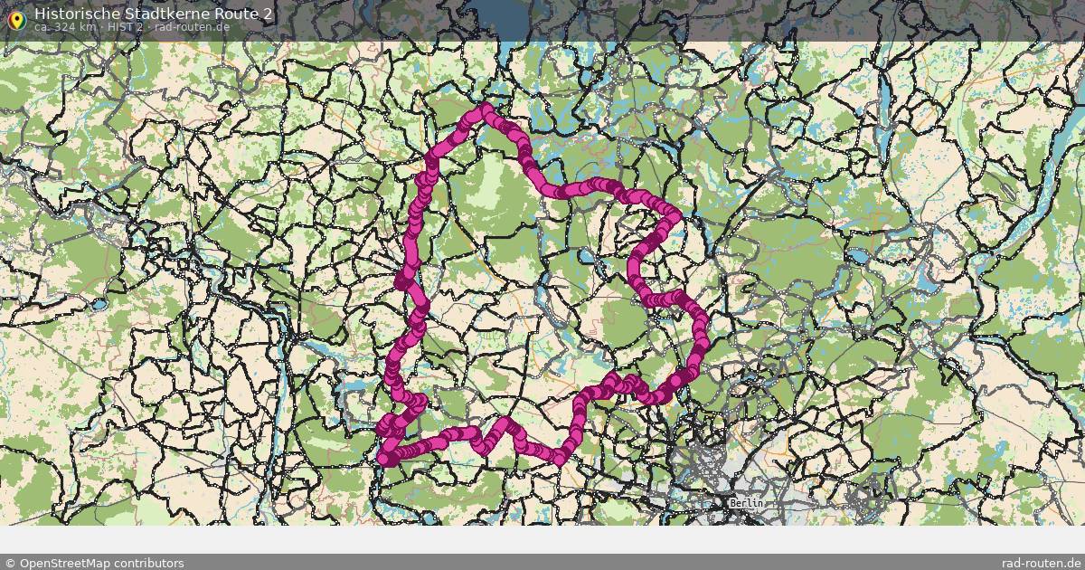 Historische Stadtkerne Route 2