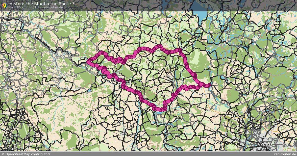 Historische Stadtkerne Route 3