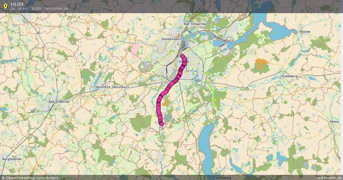 HL09 (HL09) – Fernradroute auf Rad-Routen.de