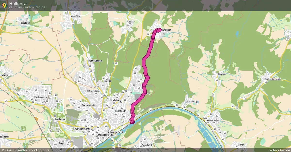 Höllental – Fernradroute auf Rad-Routen.de