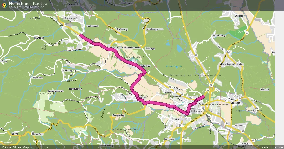Höllerhansl Radtour – Fernradroute auf Rad-Routen.de