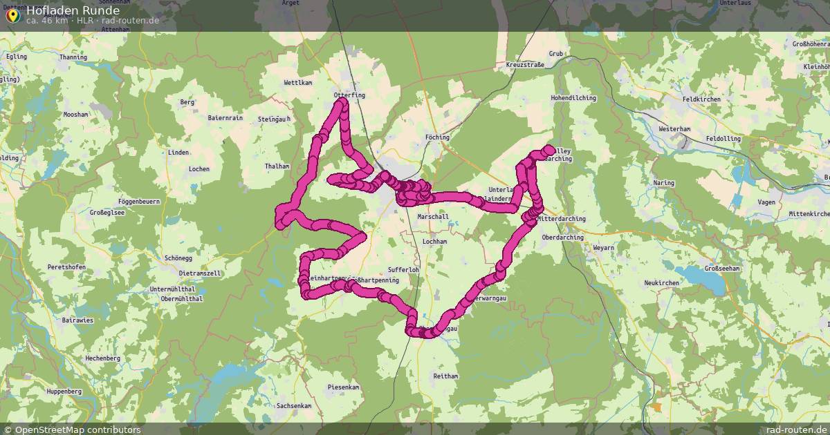 Hofladen Runde (HLR) – Fernradroute auf Rad-Routen.de