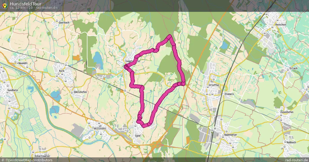 HundsfeldTour (10) – Fernradroute auf Rad-Routen.de