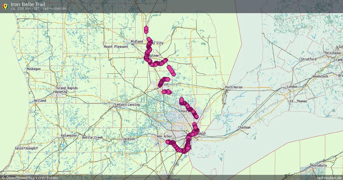 Iron Belle Trail (IBT) – Fernradroute auf Rad-Routen.de