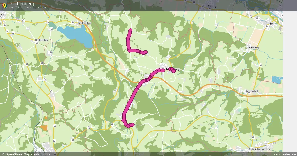 Irschenberg – Fernradroute auf Rad-Routen.de