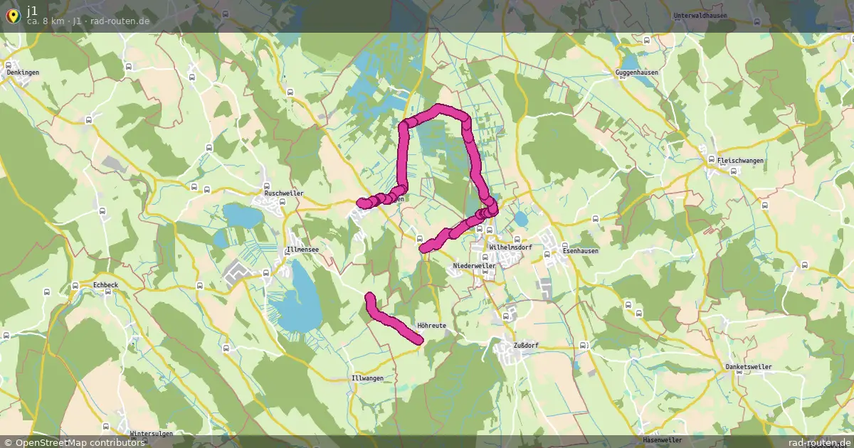 j1 (j1) – Fernradroute auf Rad-Routen.de