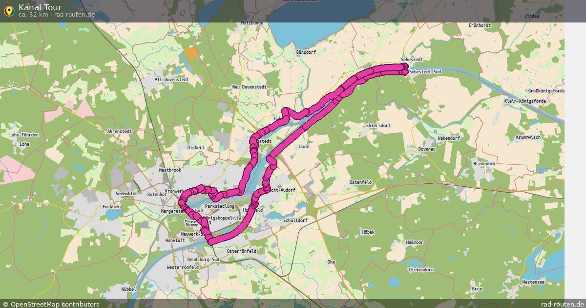 Kanal Tour – Fernradroute auf Rad-Routen.de