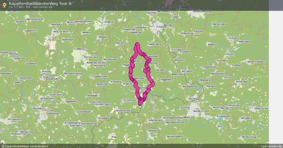 KapellenRadWanderWeg Tour B