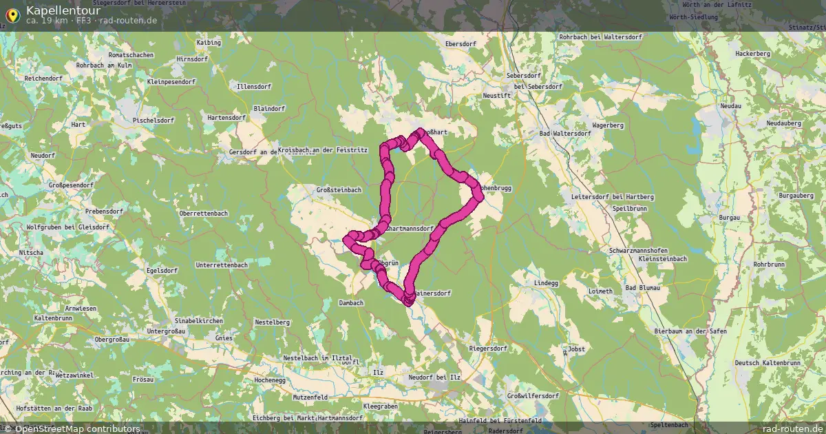 Kapellentour (FF3) – Fernradroute auf Rad-Routen.de