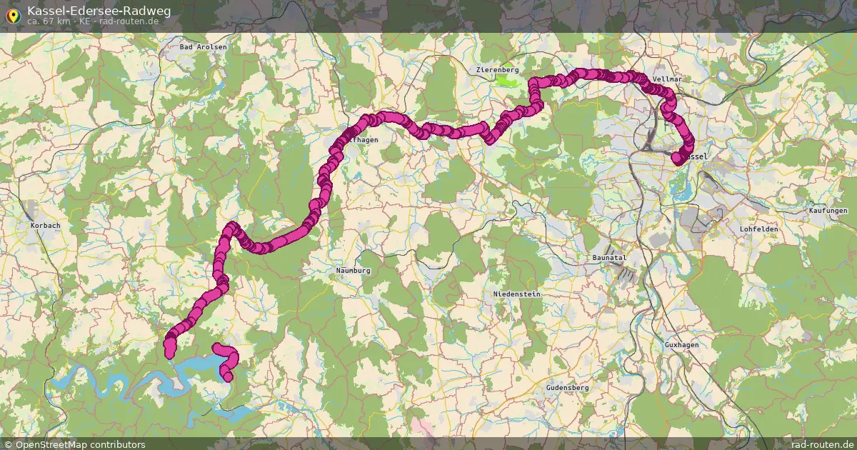 Kassel-Edersee-Radweg