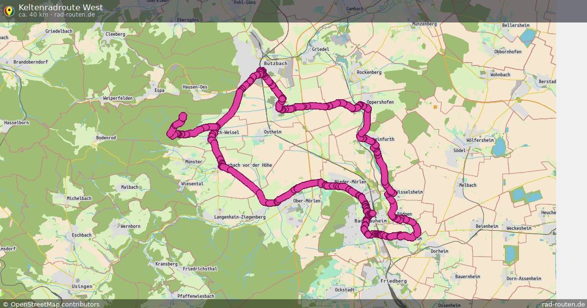 Keltenradroute West – Fernradroute auf Rad-Routen.de