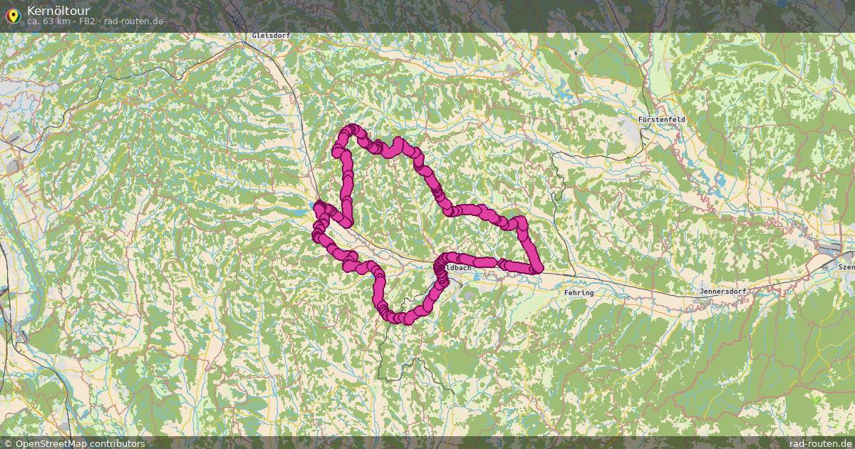 Kernöltour (FB2) – Fernradroute auf Rad-Routen.de