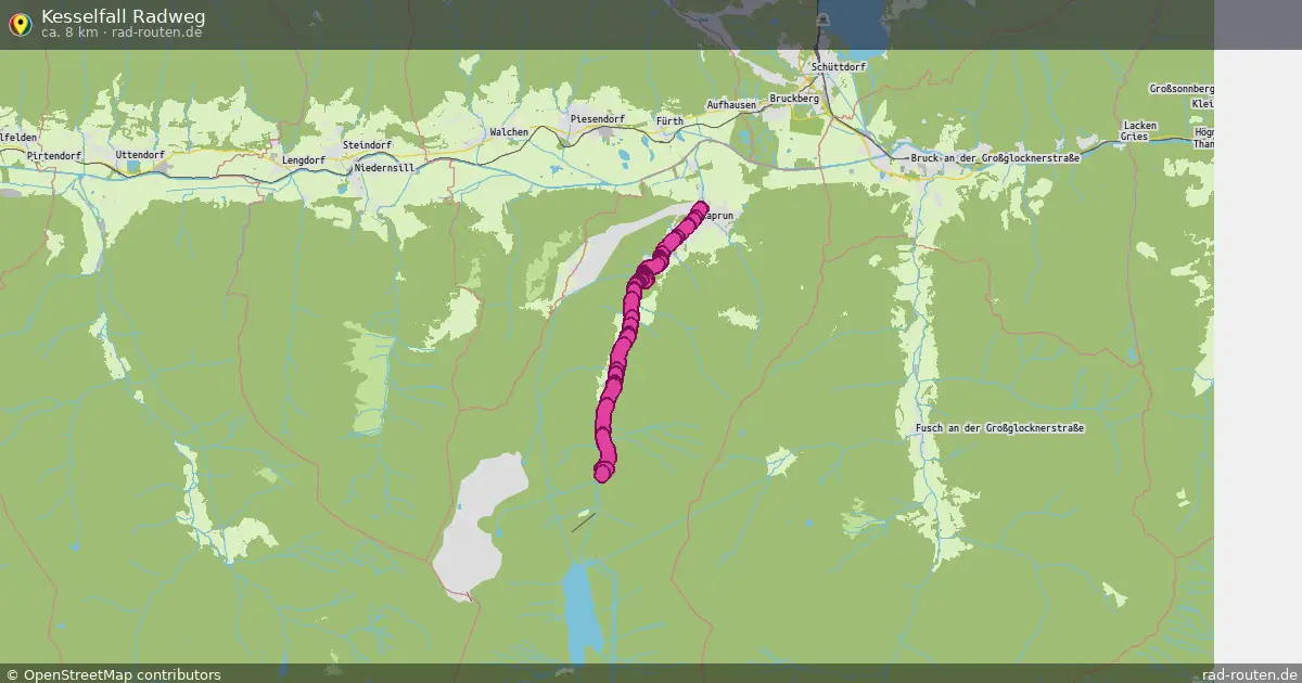 Kesselfall Radweg – Fernradroute auf Rad-Routen.de