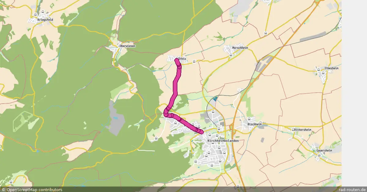 Ki-Orb – Fernradroute auf Rad-Routen.de