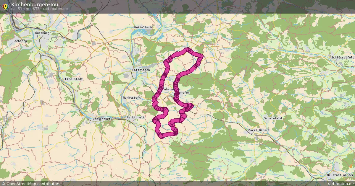 Kirchenburgen-Tour (KT5) – Fernradroute auf Rad-Routen.de