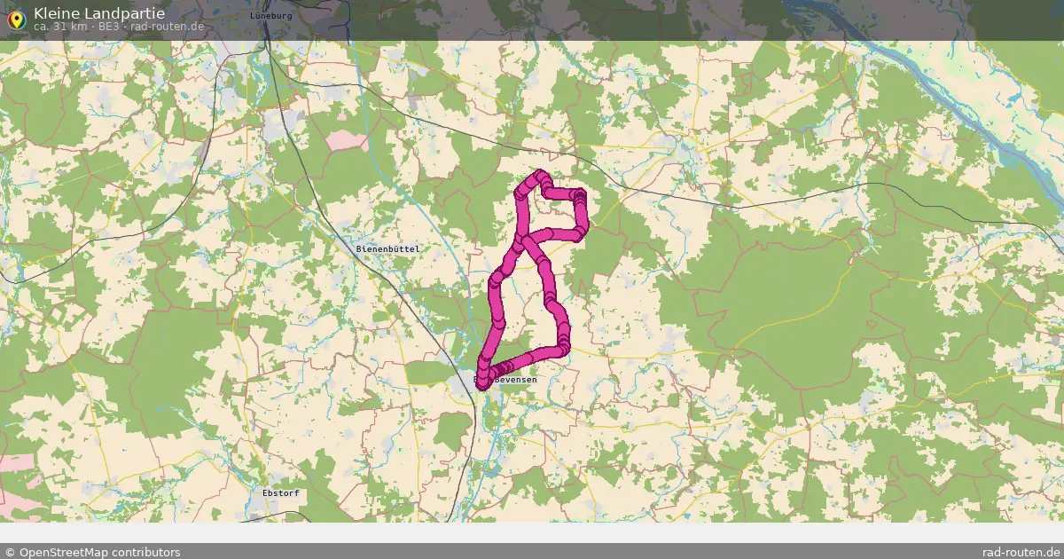 Kleine Landpartie (BE3) – Fernradroute auf Rad-Routen.de