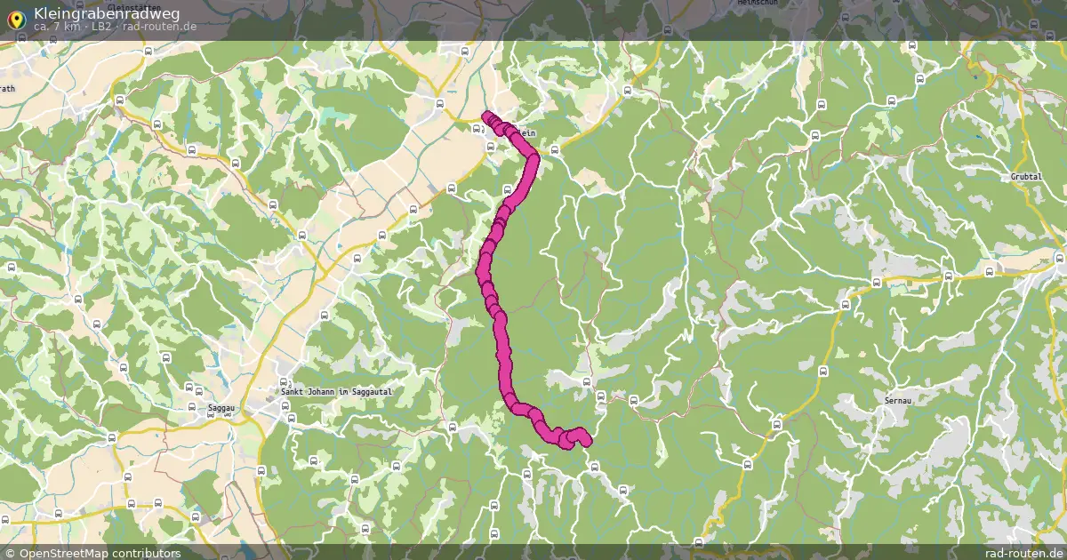 Kleingrabenradweg (LB2) – Fernradroute auf Rad-Routen.de