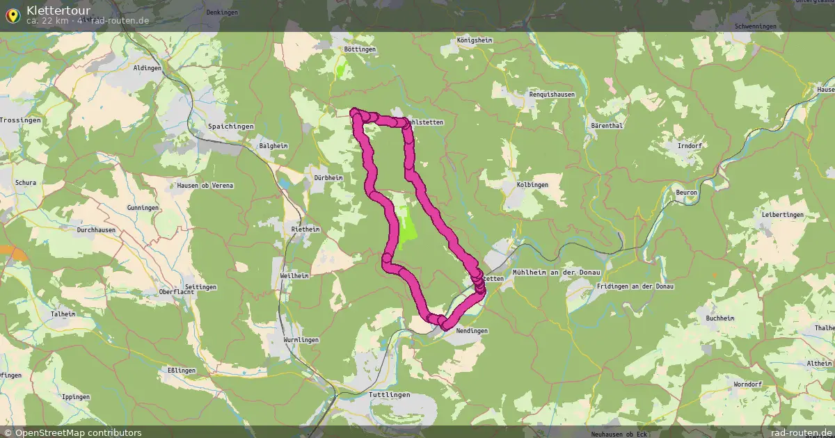 Klettertour (4) – Fernradroute auf Rad-Routen.de