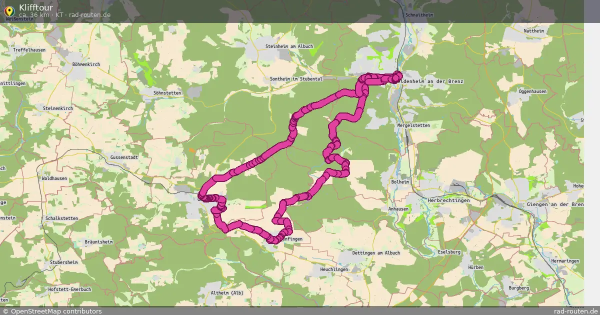 Klifftour (KT) – Fernradroute auf Rad-Routen.de